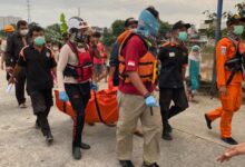 Bocah Yang Tenggelam di Pasar Rebo ditemukan TIM-SAR Gabungan di Slipi