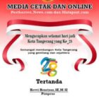 Selamat Hari jadi Kota Tangerang yang ke-28 tahun