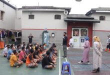 Cegah Covid-19, Seluruh WBP Rutan Serang di Rapid Antigen