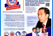 MOI AKAN BINA DAN WADAHI WARTAWAN MEDIA ONLINE ABAL-ABAL AGAR PROFESIONAL DAN BERMARTABAT