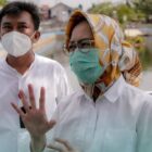 UNTUK ATASI BANJIR, AIRIN RACHMI DIANY RESMIKAN TANDON PURI BINTARO HIJAU