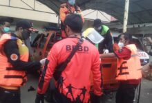 Korban telah di temukan telah meninggal Dunia, terseret ombak