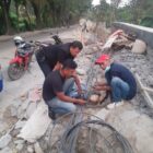 Diduga pembangunan Jembatan tidak sesuai bistek