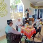 Kapolda Banten, Sowan sepuh Wakapolres Cilegon dengan tokoh agama Kec. Anyar KH.Ali Toha.
