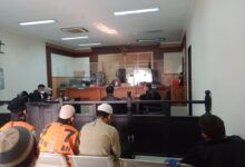Esepsi kuasa hukum Arifin Wijaya di tolak Hakim dalam putusan sela.