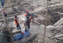 Pembangunan Proyek Jembatan Baru Tanah Tinggi, diduga ada indikasi tidak baik.