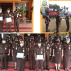 2 jaksa di Ganjar penghargaan terbaik oleh Kajati Banten.