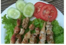 Sekarang kita beralih Masakan Tangerang, Ayam fillet atau sate ayam
