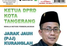 SEJUMLAH PIHAK TERMASUK PARA ANGGOTA DPRD KOTA TANGERANG MENILAI PEMBERLAKUKAN PEMBELAJARAN JARAK JAUH (PJJ)
