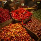 Harga cabai rawit merah di wilayah DKI Jakarta dan sekitarnya masih tinggi.