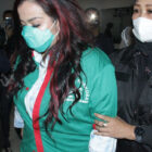 Camat pinang Kaonang bersama trantip obral Abrik tiga rumah yang dijadikan tempat kos-kosan diduga dijadikan