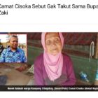 Camat Cisoka tantang bupati dan sekda Kabupaten Tangerang.