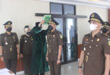 KAJARI KOTA TANGERANG LANTIK DUA PEJABAT ESELON IV KEJARI KOTA TANGERANG.