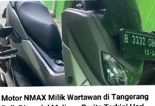 Milik Wartawan di Tangerang Raib Digondol Maling, bantennews.co.id, Rendy Kurniawan yang hilang.
