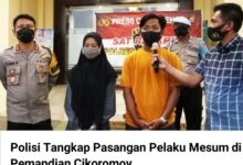 Dua pelajar pelaku mesum viral vidionya akirnya di ciduk polisi.