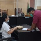 Gugatan damai di ruang sidang langsung dibayar ces oleh tergugat.