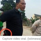 Viral Vidio mengaku H Sarmili penasehat wartawan di duga bawa senpi di pinggangnya