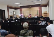 Kepala marketing tilep uang perusahaan 165 juta di seret jaksa Citra ke pengadilan.