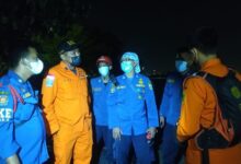 TIM SAR GABUNGAN SISIR DANAU SUNTER CARI PEMANCING YANG TENGGELAM