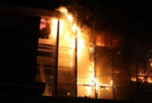 Bengkel Kebakaran, tiga orang tewas di tempat