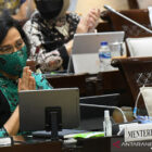 Sri Mulyani Menteri Keuangan bersama Anggota DPR-RI akan mengupayakan harus ada peningkatan Pendapatan Asli