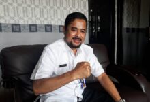 Kantor Kecamatan Sidang Jaya di Rehab mengunakan anggaran pemeliaraan
