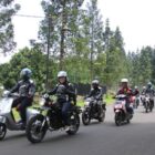 Sekitar103 orang berangkat turing ke Garut dengan mengunakan motor dan mobil, rutenya akan di tempuh