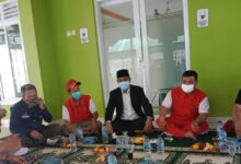 Kegiatan vaksinasi di perumahan puri harmoni, hari minggu lancar