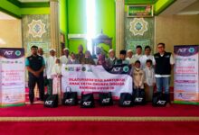 ACT -MRI Gandeng Forum Persatuan Ormas Kecamatan Rajeg, Gelar Santunan Anak Yatim & Dhuafa