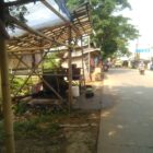 Ratusan Gubuk menjamur sepanjang kali sadane-kukun Daon, Diduga Ada Yang Koordinir