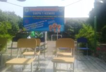 Sekitar 60% siswa/si sudah di Vaksinasi di SMPN 1 Kemeri Kab Tangerang, Banten sudah selesai. Kemungkinan KBM TM