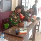 Koramil 07-Kresek Bekerjasama Dengan Kesdim, Gelar Gebrak 1000 Vaksin di Desa Rancailat