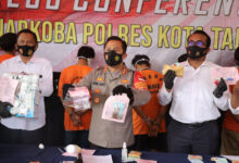 Seorang pria berinisial WC (46) dibekuk personel Polsek Tigaraksa Polresta Tangerang Polda Banten,