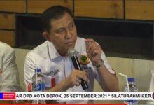 Ketua Bappilu Partai Berkarya Dr. H. Irmanjaya Taher, SH, MH pada kesempatan mendampingi Ketum Partai Berkarya