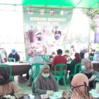 Di Vihara Arya Dipasena, Koramil 14 Panongan Lakukan Serbuan Vaksin