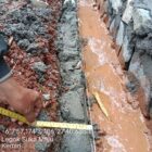 Pengerjaan SPAL di kampung ribut rt 20/ 04 Desa ranca labuh kecamatan kemiri kabupaten Tangerang-banten
