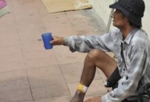 Setiap Perapatan Jalan yang Ada di Jantung Kota Tangerang, anak-anak telantar, pengemis dan pank bertambah