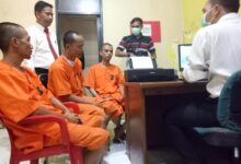 Komplotan Begal jalanan yang terbilang sadis di cokok polisi.