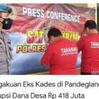 Satreskrim Polres Pandeglang Tangkap Kades Sodong Diduga Korupsi Dana Desa