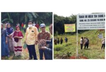 Di Duga salah Titik, Juru Sita Pengadilan Baca Amar Putusan dan Tancapkan Plang Di Tanah Warga Mendapat Penolakan