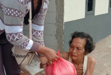 Sekitar 200 sembako yang di bagikan oleh Ormas Pendekar Banten, Untuk masyarakat Sukamulya