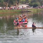 TIM SAR GABUNGAN LAKUKAN PENCARIAN PEMUDA TENGGELAM DI DANAU BATU KURUT