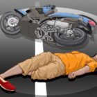 Bocah di larikan ke Ruang UGD RS terdekat, pelaku tabrak lari