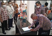 BPBD KABUPATEN TANGERANG GELAR SERTIJAB ESELON III DAN IV TANGERANG
