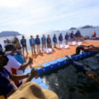 Sambil mengenang Para Pahlawan di Teluk Yos Sudarso, di buka atlet renang