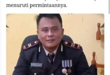 Tampang Kapolsek yang Ajak Mesum Anak Gadis Tersangka 2