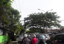 Titik Kemacetan di ruang Kec. Neglasari, Jl. Masuk Jemabatan Keduang, Jl, Gantungn Pintu 10 dan Jln Iskandar