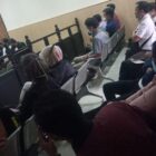 Heboh di ruang sidang JPU dan pengacara minta di panggil saksi (polisi)perbalisan