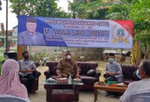 Anggota DPR Propinsi Reses di perumahan Cluster Rajeg City di sambut ratusan warga.