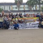 115 karyawan PT IKA dan PT IAI gruduk perusahaan Karna tidak mau melaksanakan putusan pengadilan industrial.